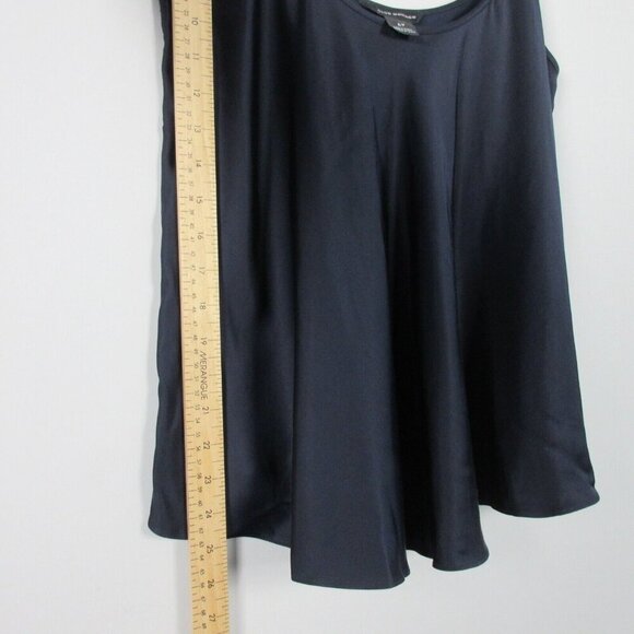 Club Monaco Women Cami Tank Top Viscose Camisole Scoop Neck Comfy Black S 114 - Picture 8 of 9